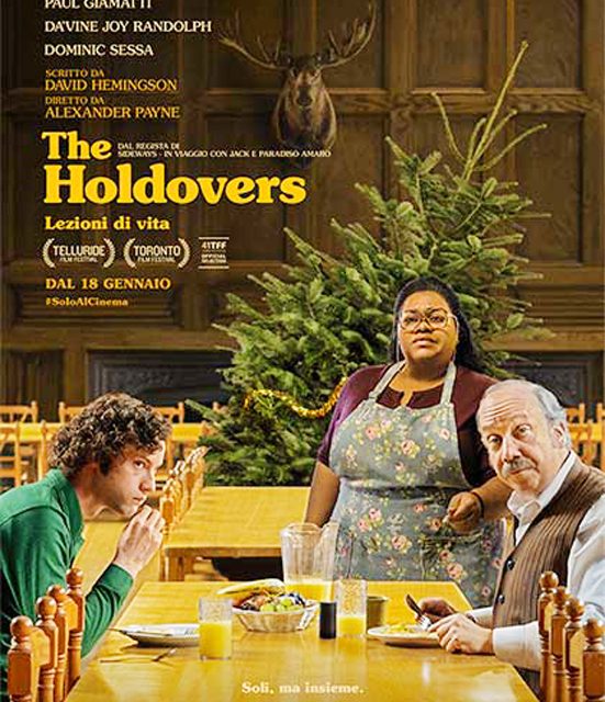 DIETRO LO SCHERMO (di Graziella Cortese) – The Holdovers – Lezioni di vita