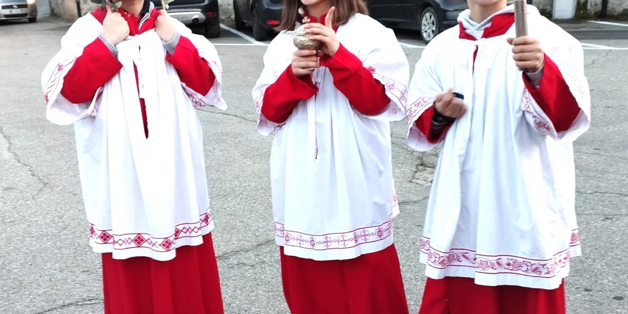 CUCEGLIO, OZEGNA, AGLIE’, SAN GIORGIO CANAVESE, LUSIGLIE’ – Dalla Via Crucis alla Domenica delle Palme, grande partecipazione di popolo