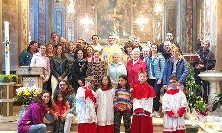 CUCEGLIO – La comunità parrocchiale di Tolmezzo in visita al paese