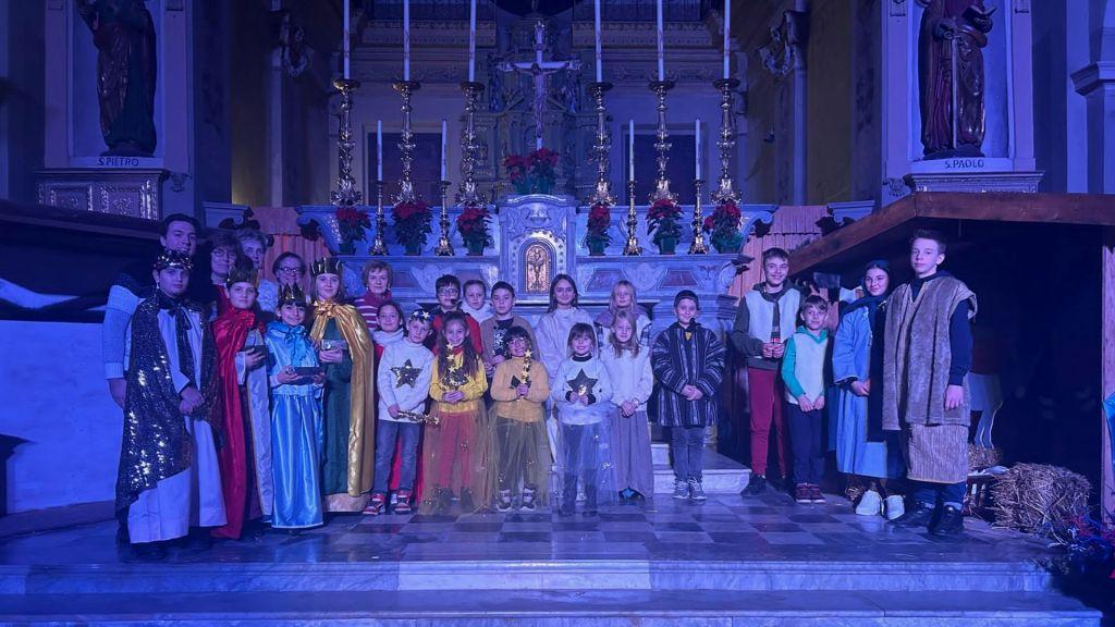 LOCANA – In Parrocchia il Presepe Vivente animato dai bambini dell’Oratorio
