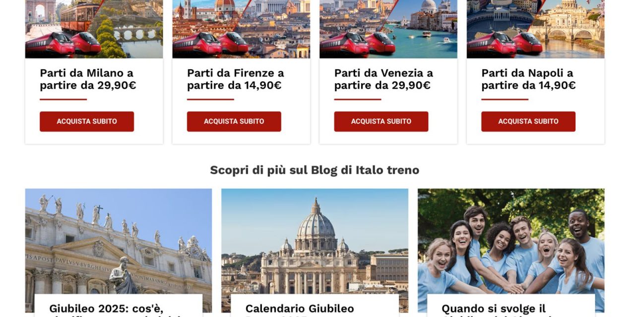 La bellezza dell’azione di grazia è che può passare anche… da un treno! (di Lorenzo Iorfino)