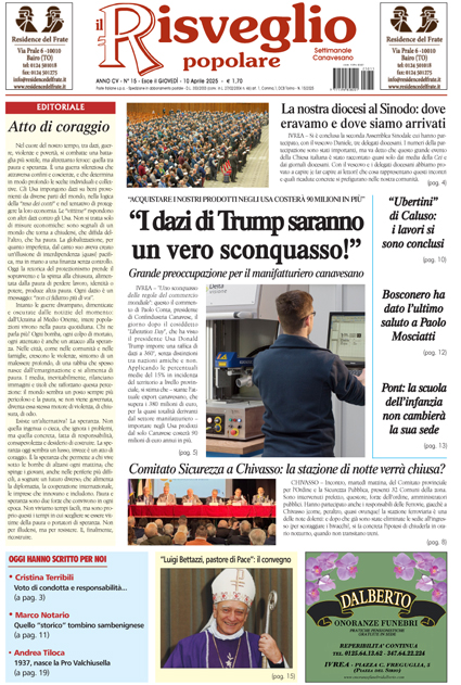 Edizione 10 Aprile 2025
