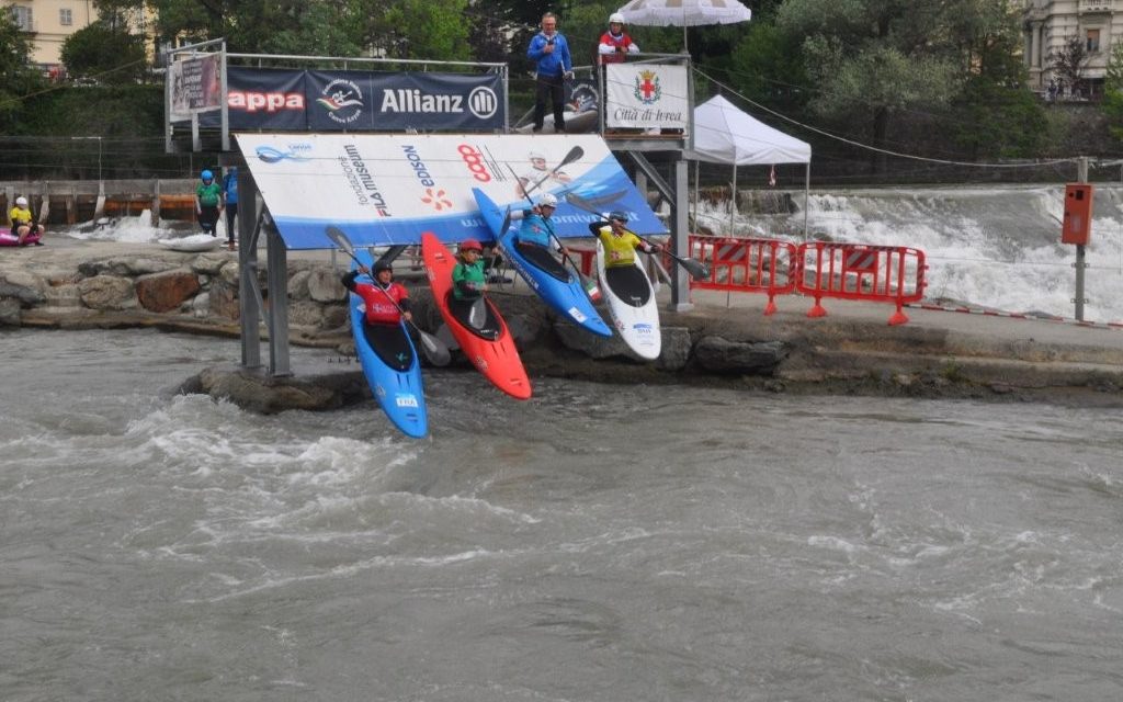 Per la canoa festa … internazionale
