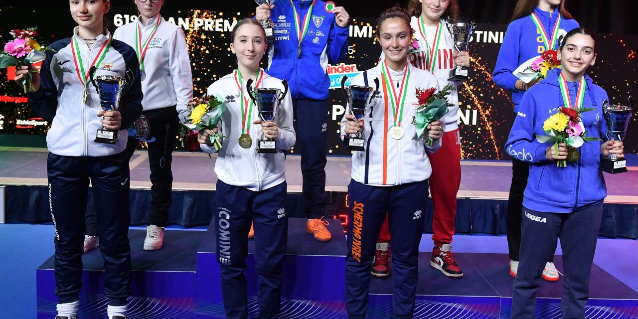 SCHERMA – 61° Gran Premio Giovanissimi “Renzo Nostini” Trofeo “Kinder Joy Of Moving”. Ottima prova degli atleti del Circolo Giuseppe Delfino Ivrea