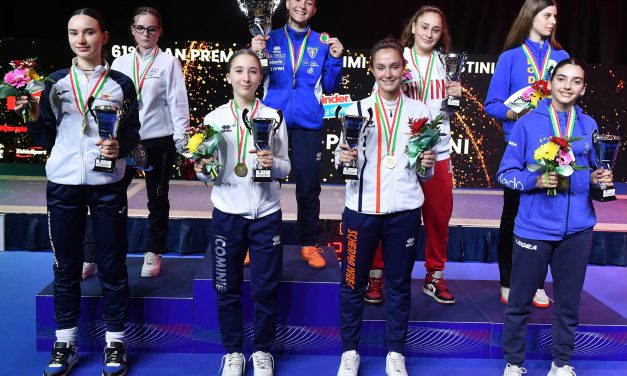 SCHERMA – 61° Gran Premio Giovanissimi “Renzo Nostini” Trofeo “Kinder Joy Of Moving”. Ottima prova degli atleti del Circolo Giuseppe Delfino Ivrea