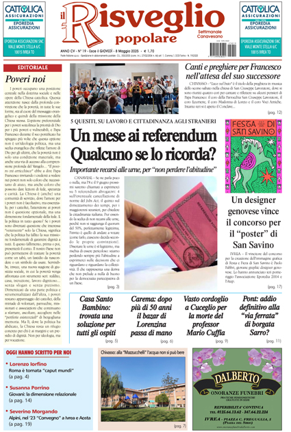 Edizione 8 Maggio 2025
