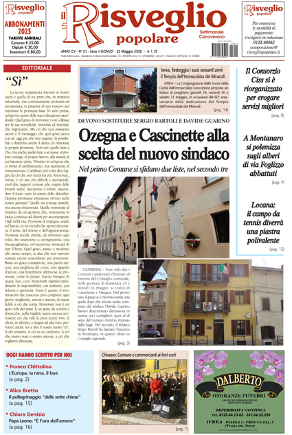 Edizione 22 Maggio 2025