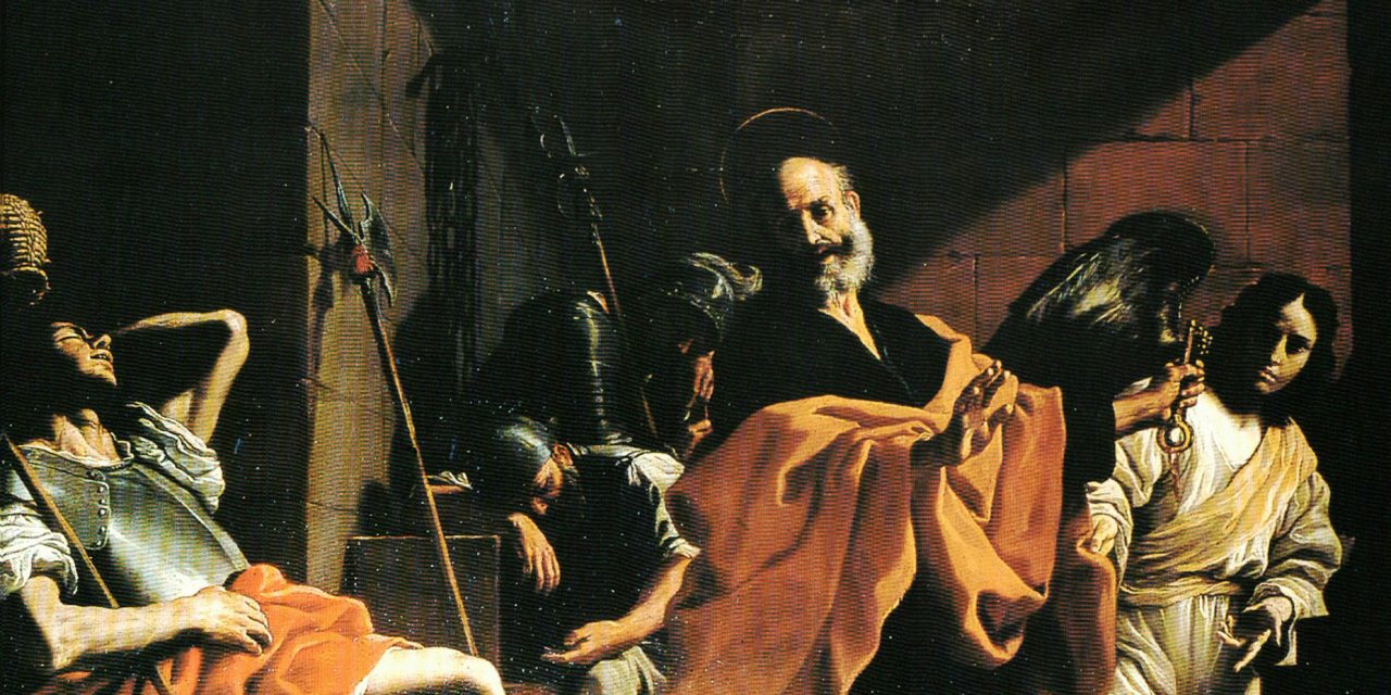 PAROLA DI DIO – “Dalla Chiesa saliva incessantemente a Dio una preghiera per lui”