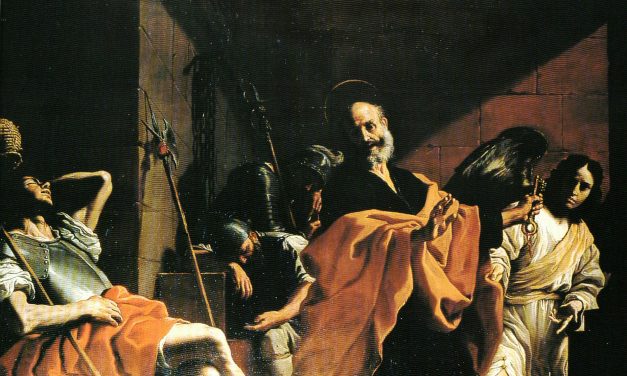 PAROLA DI DIO – “Dalla Chiesa saliva incessantemente a Dio una preghiera per lui”
