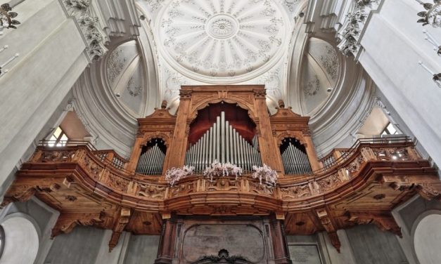 STRAMBINO – Messa d’organo e ottoni nella  chiesa parrocchiale dei Santi Michele e Solutore  in occasione della Pentecoste