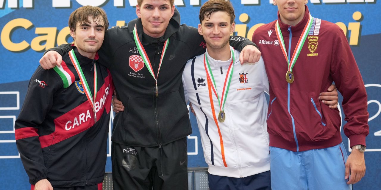SCHERMA – Campionati Italiani Cadetti e Giovani. Bronzo per Edoardo Strobbia del Circolo Scherma Giuseppe Delfino di Ivrea