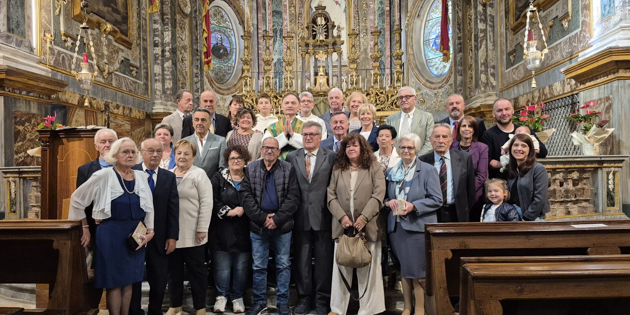 FELETTO – Anniversari di matrimono e benedizione del nuovo labaro della banda musicale