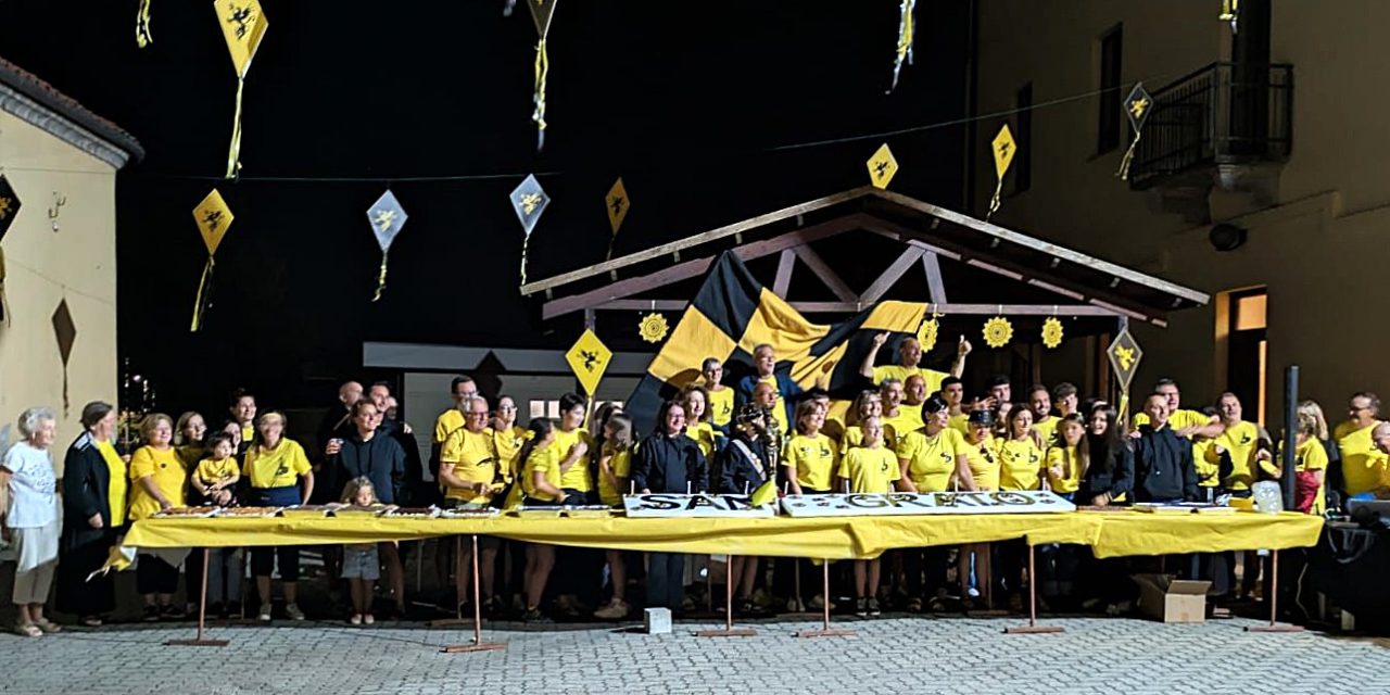 Mazzè – Le “Maie Giaune” festeggiano San Grato.