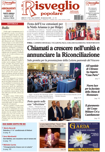 Edizione 25 Settembre 2025