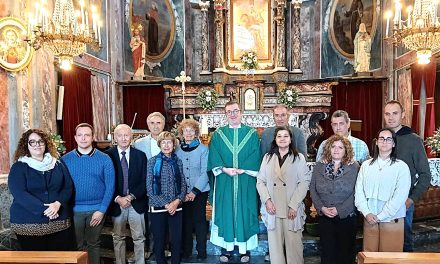 CUCEGLIO – Celebrati gli anniversari di matrimonio