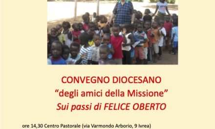 Convegno diocesano. Giornata Missionaria Mondiale. Domenica 19 ottobre