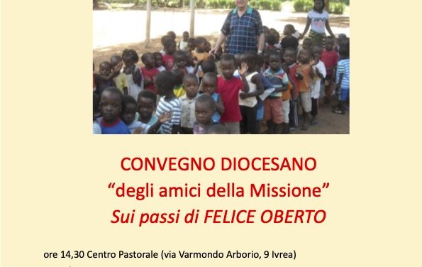 Convegno diocesano. Giornata Missionaria Mondiale. Domenica 19 ottobre