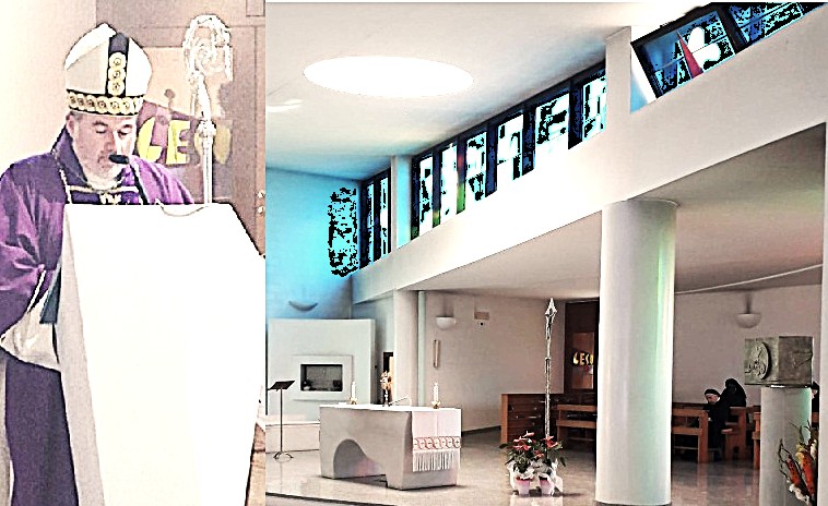 BETANIA DI VISCHE – Il Vescovo Daniele predica gli esercizi spirituali per coloro che Dio “non ritira dal Mondo”