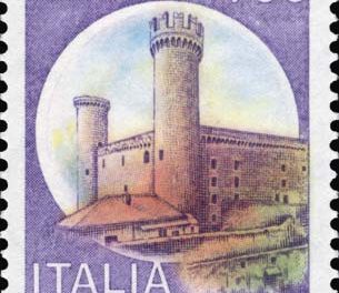 Il francobollo da 700 Lire con il Castello di Ivrea compie 45 anni. Più recente quello del Carnevale