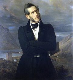 Guntigi duca di Ivrea, nell’Adelchi di Alessandro Manzoni, infedele a Desiderio e votato a Carlo (di Michele Curnis)