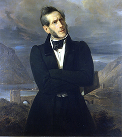 Guntigi duca di Ivrea, nell’Adelchi di Alessandro Manzoni, infedele a Desiderio e votato a Carlo (di Michele Curnis)