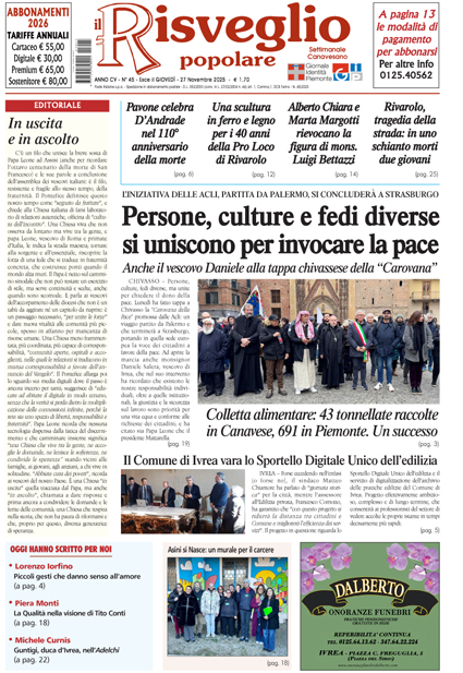 Edizione 27 Novembre 2025