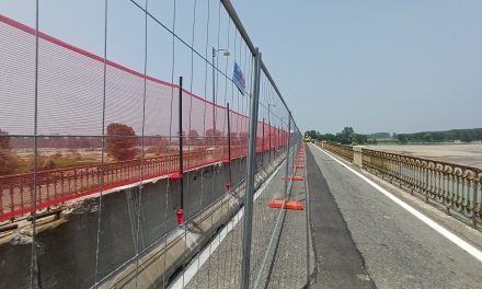 VIABILITÀ – Verrua Savoia e Crescentino – Prosegue nei tempi stabiliti la manutenzione straordinaria del ponte sul Po sulla provinciale 107
