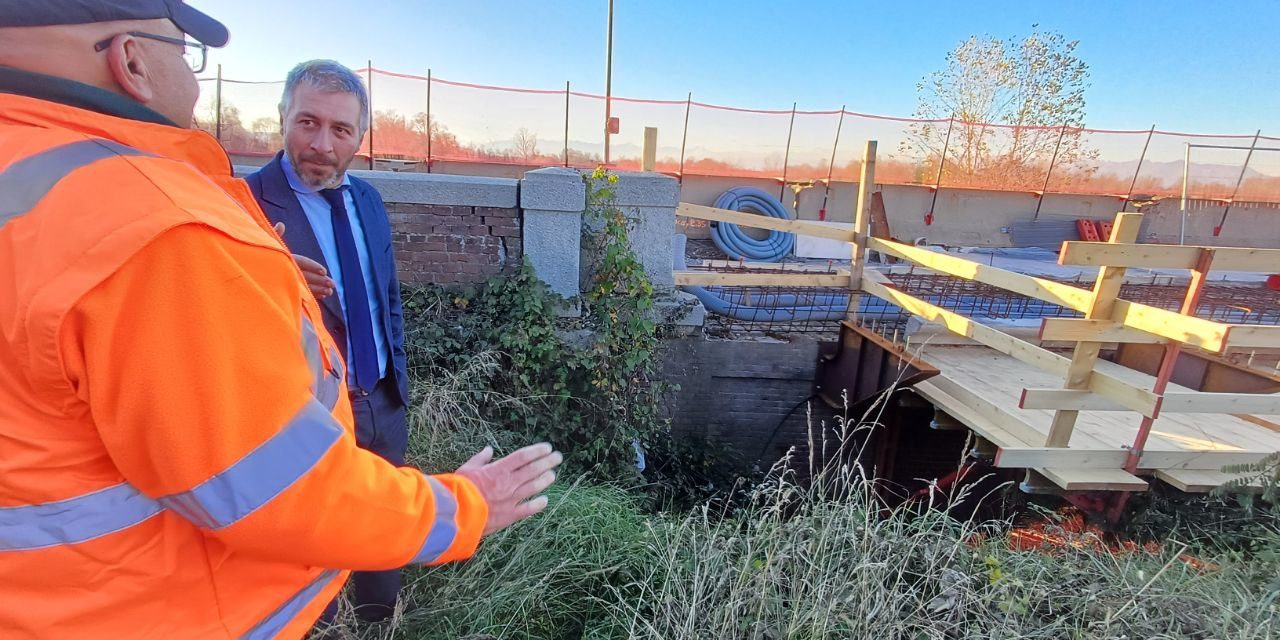 STRADECITTAMETROTO – Il punto sul cantiere del ponte sul Po a Verrua Savoia