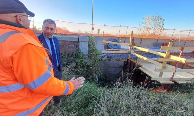 STRADECITTAMETROTO – Il punto sul cantiere del ponte sul Po a Verrua Savoia