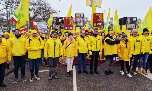 Agricoltori torinesi alla manifestazione di Strasburgo contro l’accordo Mercosur