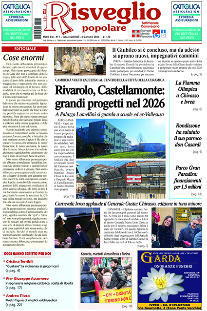 Edizione 8 Gennaio 2026