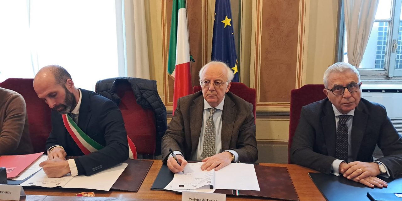 Carnevale di Ivrea, firmato il protocollo per le “Arance Frigie”