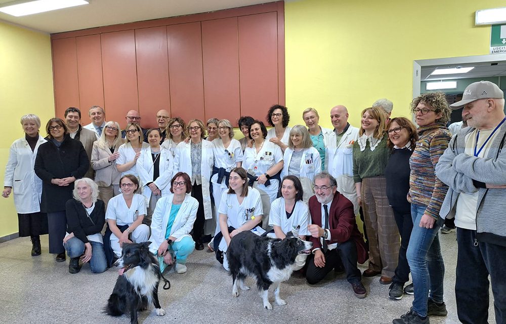 Umanizzazione delle cure in Onco-Ematologia: inaugurato il progetto Pet Therapy all’Ospedale di Ciriè
