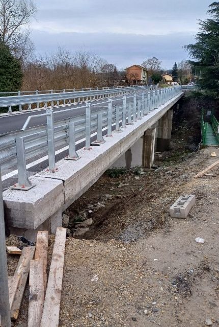 Ultimata la manutenzione straordinaria del ponte della Provinciale 98 di Marentino a Sciolze