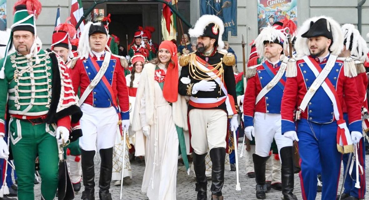 La Mugnaia Valentina e il Generale Mario signori del “regno” di colore arancione