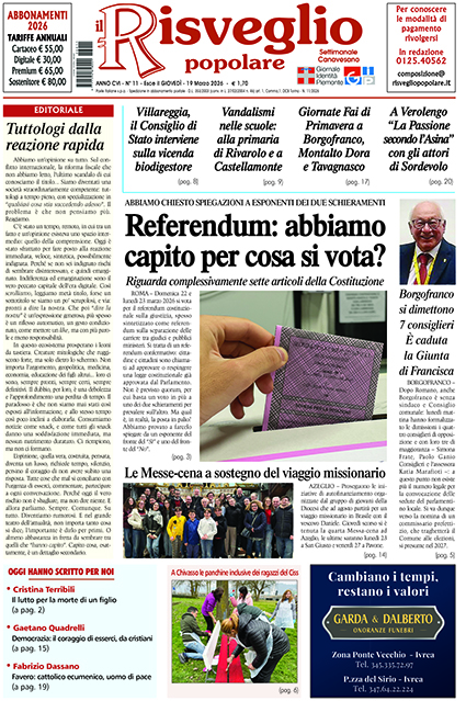 Edizione 19 Marzo 2026