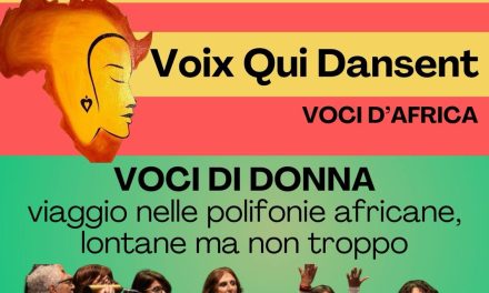 Sabato 7 Marzo 2026, In occasione della Giornata Internazionale della Donna, il Teatro Comunale di Ronco Canavese ospita “Voci di Donna”, un viaggio musicale tra le polifonie africane proposto dal gruppo vocale Voix Qui Dansent