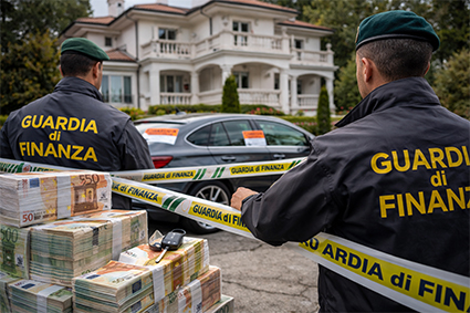 Guardia di Finanza Torino: sequestro per circa mezzo milione di euro nei confronti di un pluripregiudicato per reati associativi di tipo mafioso
