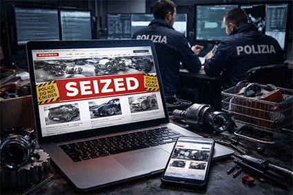 Oscurati dalla Polizia di Stato tre siti truffa: proponevano in vendita ricambi per auto senza procedere alla spedizione della merce