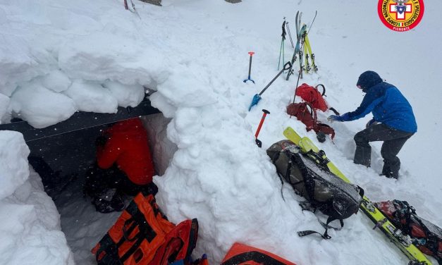 Soccorso Alpino, recuperato un ferito a 2800 m. sopra Pontechianale