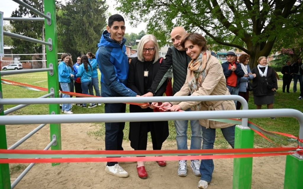 Bellavista adesso ha la sua mini-palestra a cielo aperto