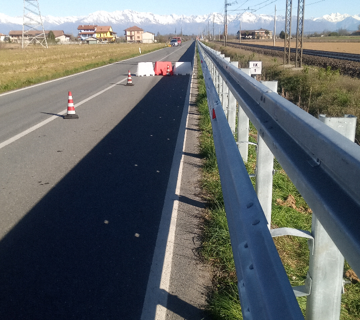 SP82 Chivasso–Montanaro: lavori in corso per la sicurezza