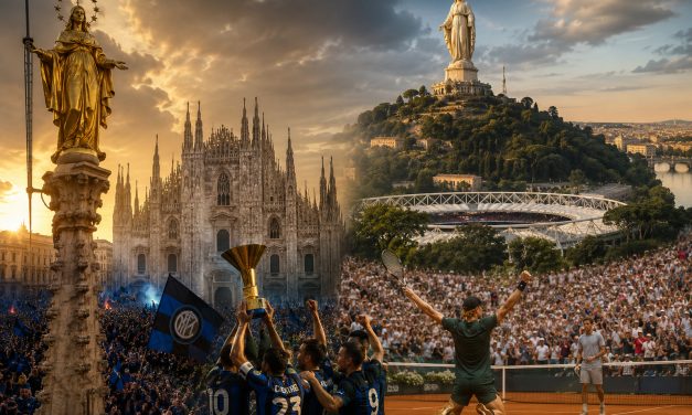 Derby, tennis e Madonnine: il cielo guarda Roma e Milano