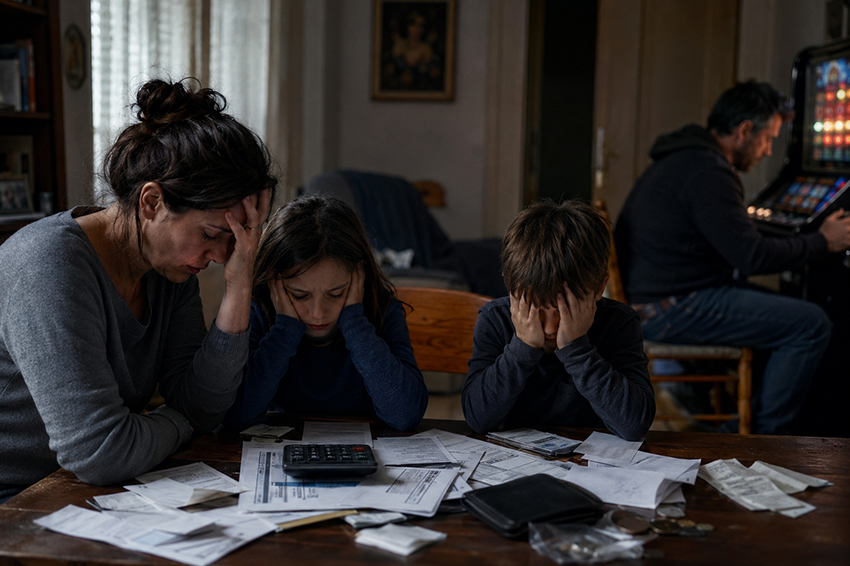La ludopatia distrugge anche chi non gioca: il dramma silenzioso  dei famigliari (di Cristina Terribili)
