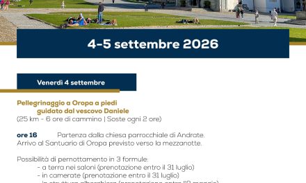 Pellegrinaggio diocesano al Santuario di Oropa. 4-5 settembre 2026