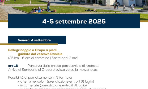 Pellegrinaggio diocesano al Santuario di Oropa. 4-5 settembre 2026
