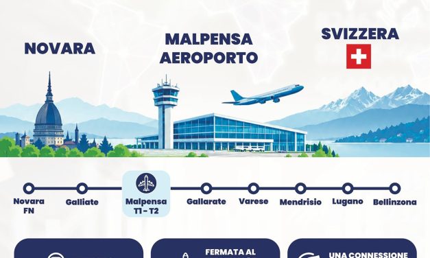 Novara-Malpensa in meno di 30 minuti: un treno ogni ora dal primo marzo 2027. E poi su fino a Varese e in Svizzera